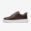 The Portofino Marrone Quilted Sneaker