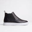 The Navigli Noir High-Top Chelsea Sneaker