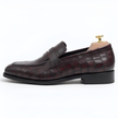 The Trani Croc-Embossed Leather Loafers for Men