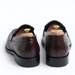 The Trani Croc-Embossed Leather Loafers for Men