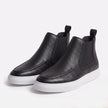 The Navigli Noir High-Top Chelsea Sneaker