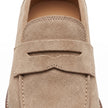 The Capri Sabbia Suede Penny Loafer