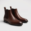 The Marcellus Handcrafted Italian-Inspired Brown Leather Chelsea Boots for Men