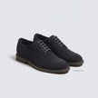 The Montreux Handcrafted Midnight Navy Suede Leather Derby Shoes for Men