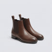 The Marcellus Handcrafted Chestnut Leather Chelsea Boots – Refined Classic Silhouette with Timeless Sophistication