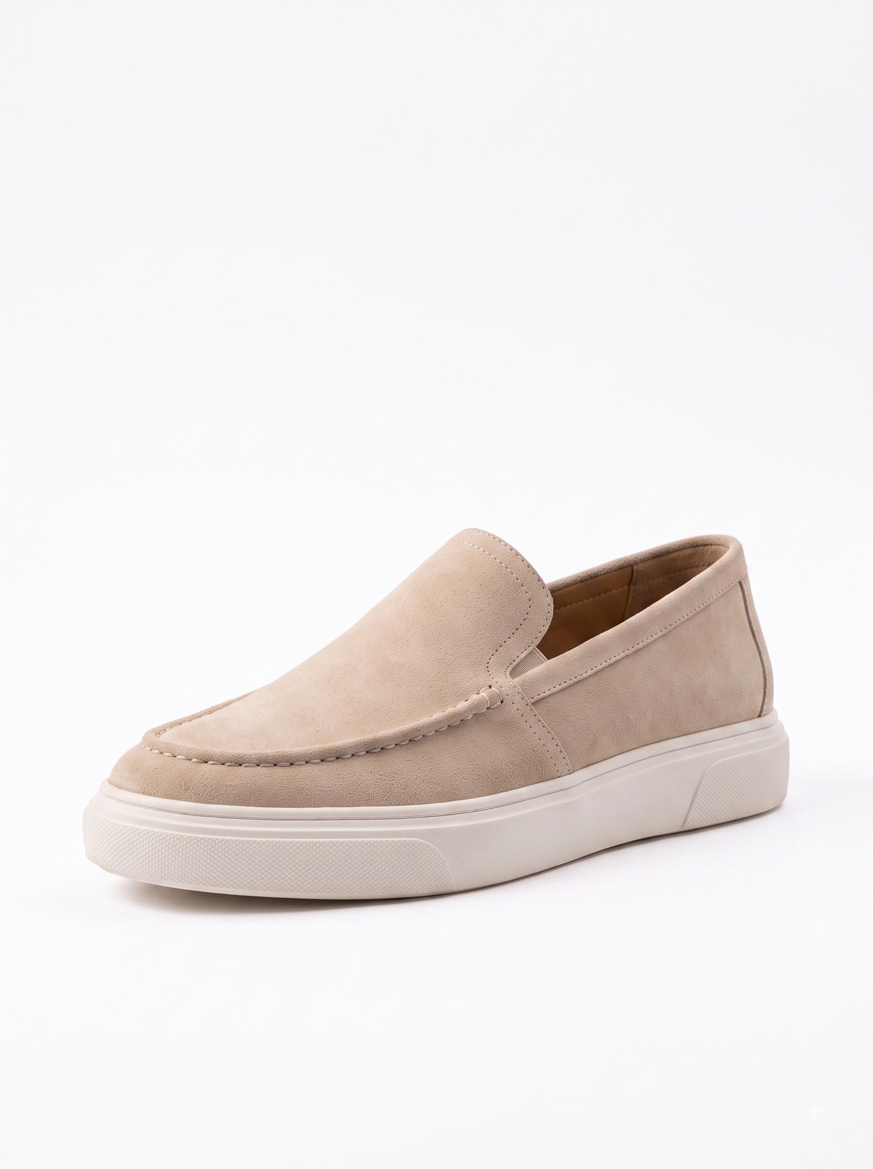 The Portofino Cioccolato Suede Slip-On