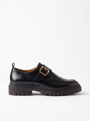 The Torino Chunky Handcrafted leather Single Monk Strap shoes for Men