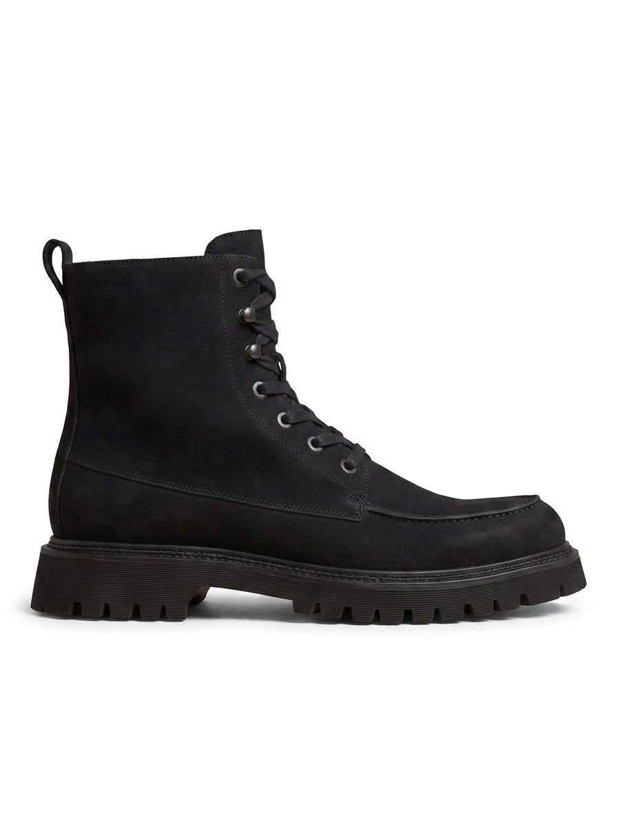 The Dolomite Nero Moc-Toe Boot