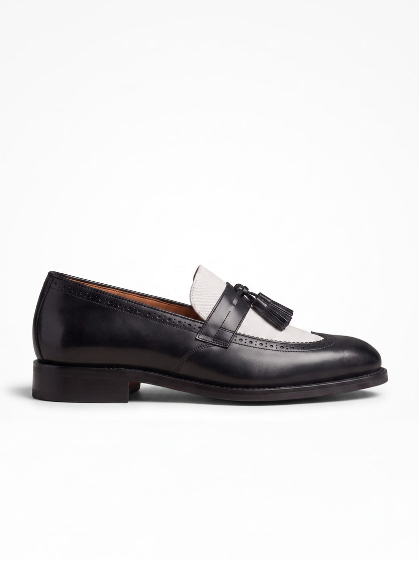 The Positano Bicolore Tassel Loafer