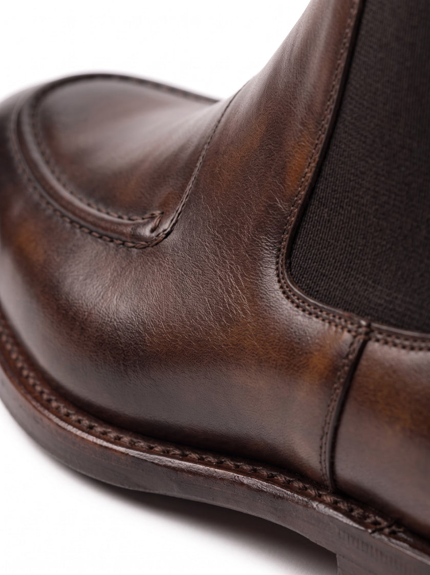 The Firenze Moro Loafer-Vamp Chelsea Boot