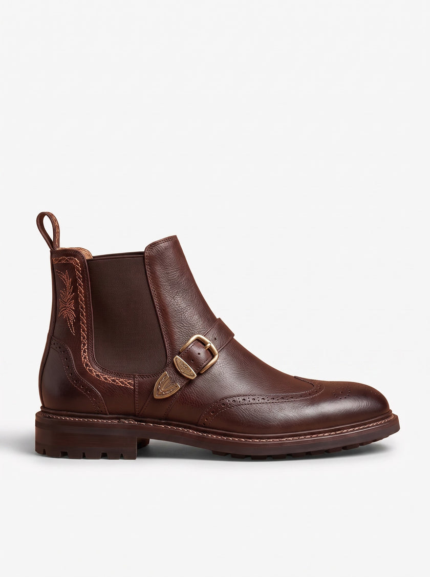 The Verona Riserva Buckled Chelsea Boot