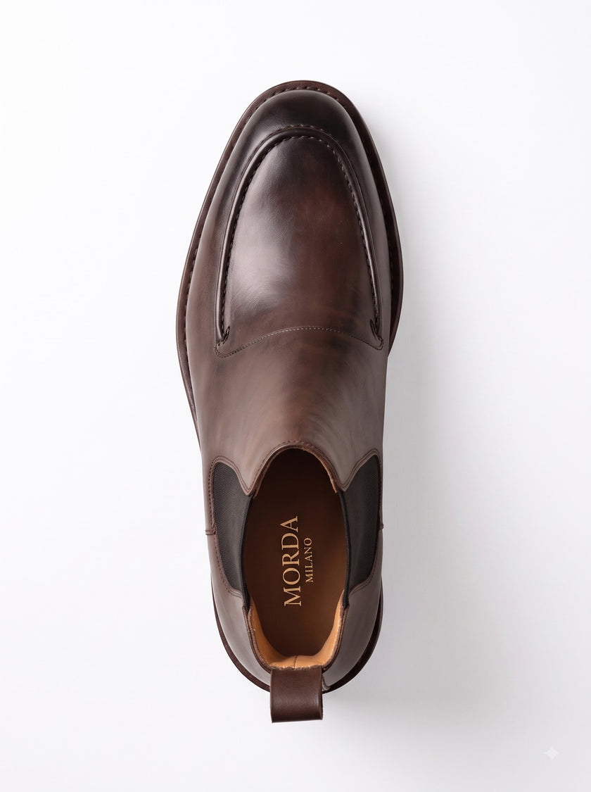 The Firenze Moro Loafer-Vamp Chelsea Boot