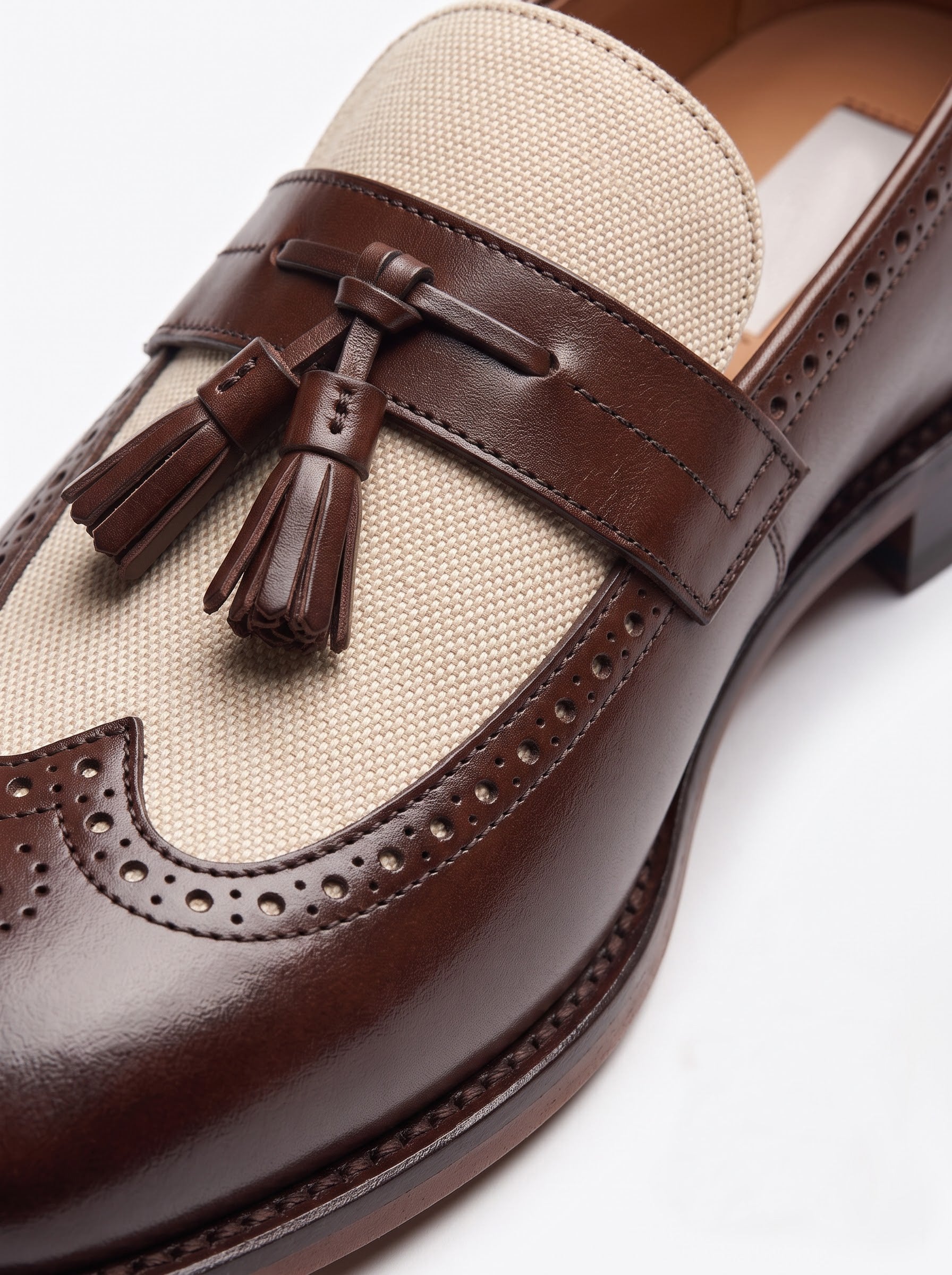 The Positano Bicolore Tassel Loafer