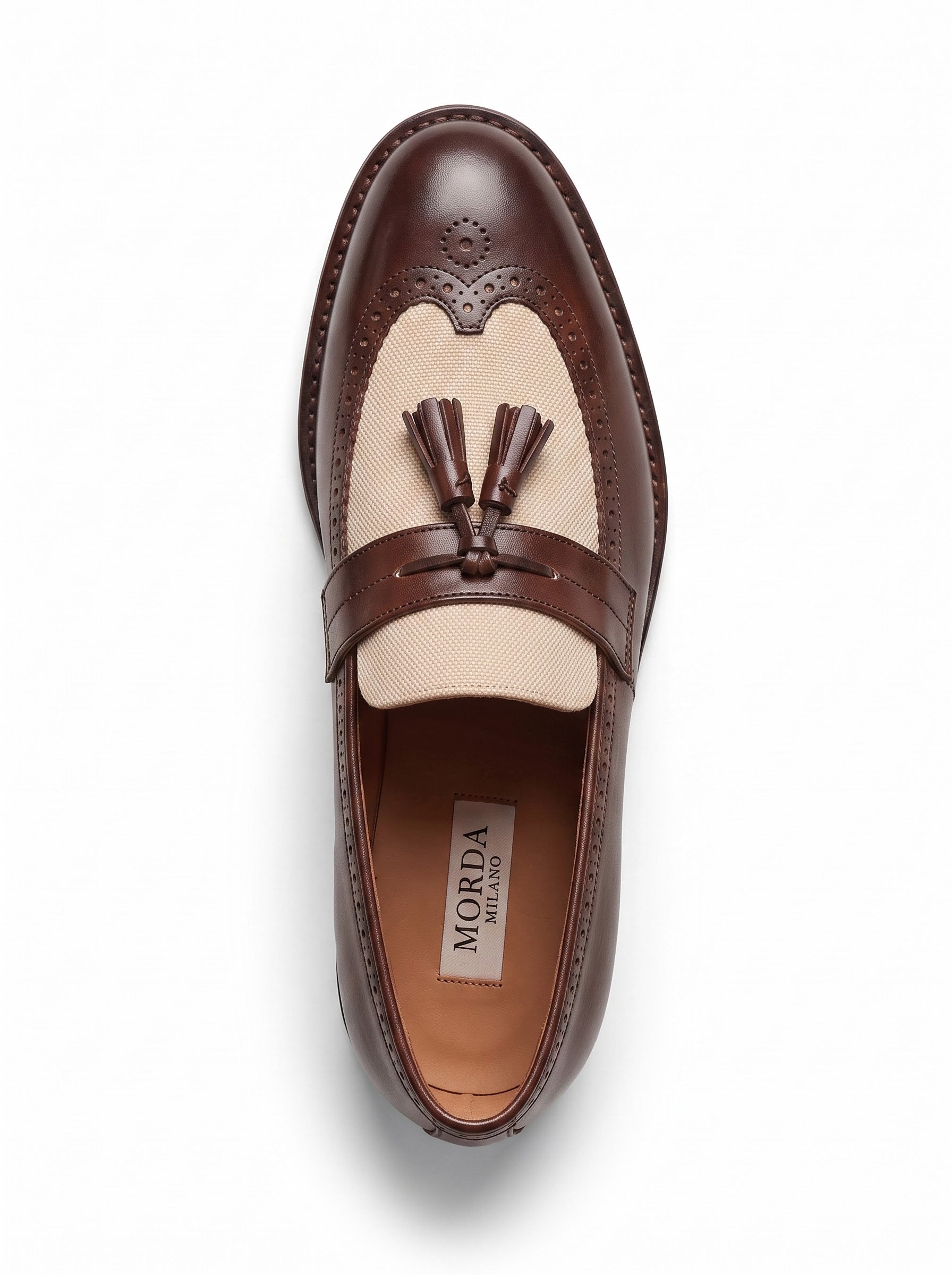The Positano Bicolore Tassel Loafer