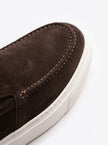 The Portofino Cioccolato Suede Slip-On