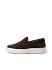 The Portofino Cioccolato Suede Slip-On