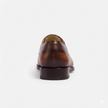 The Lorenzo Milano Handcrafted Burnished Cognac Leather Cap-Toe Oxfords for men