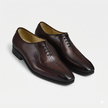The Verona Royale Croc Embossed Leather Lace Up Oxfords with Sculpted Silhouette and Refined Italian Inspired Finish for Men