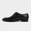The Verona Royale Noir Croc Embossed Leather Lace Up Oxfords with Sculpted Silhouette and Refined Italian Inspired Finish for Men