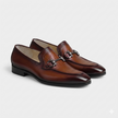 Bellarivo croc-embossed leather loafers for men
