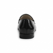 The Windsor Royale Gloss Leather Loafers with Signature Gold Bar Hardware and Sleek Contemporary Silhouette for Men