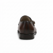 The Classic Brown Leather Monk Strap Formal Shoes for Men