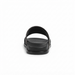 The Milano Espresso Handcrafted Brown Leather and Crocodile-Embossed Open-Toe Slide Sandals for Men