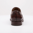 The Oxford Royale Premium Brown Leather Wingtip Brogue Dress Shoes for Men