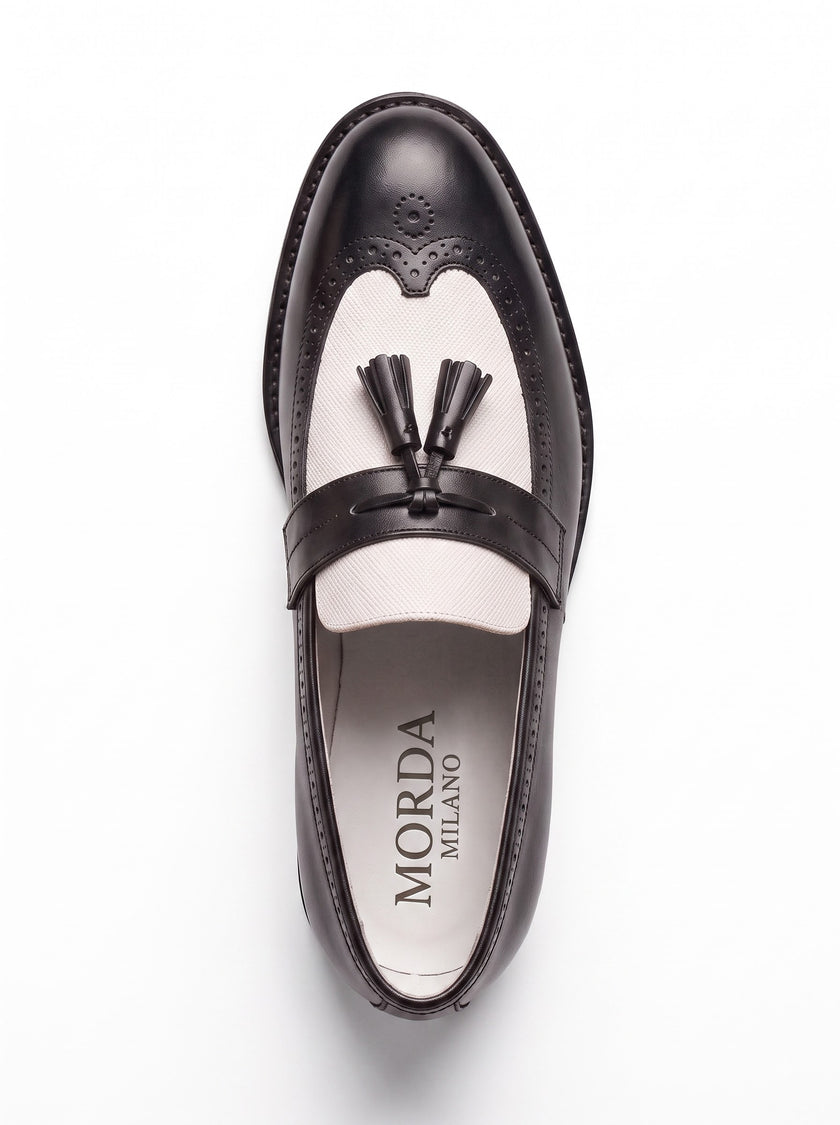 The Positano Bicolore Tassel Loafer