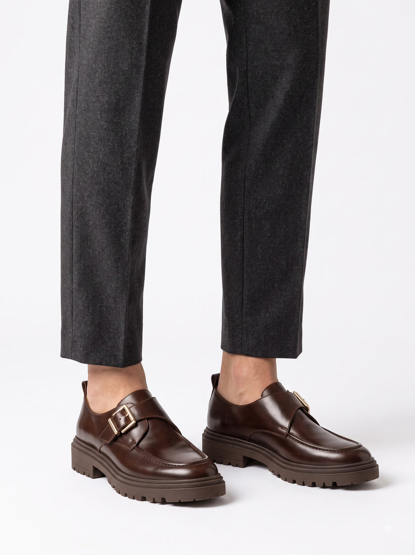 The Torino Marrone Chunky Monk