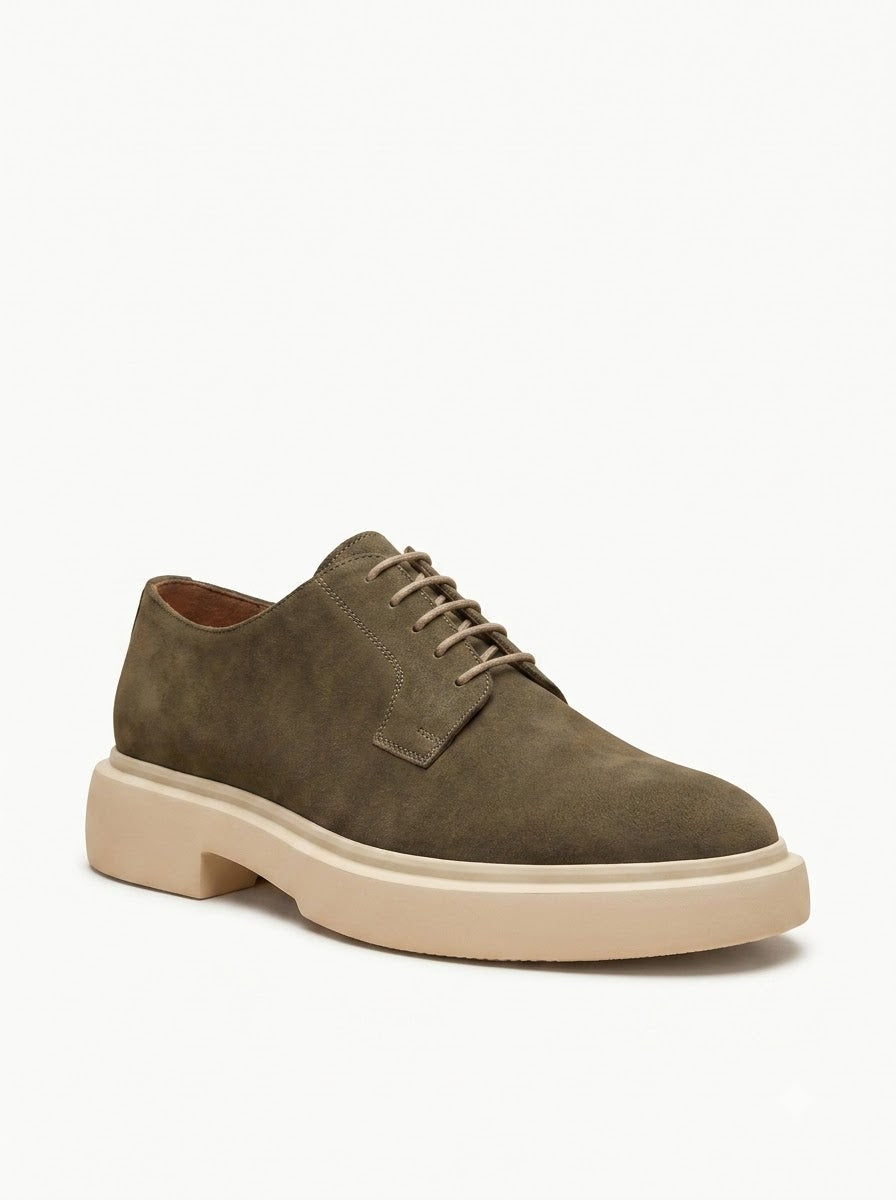 The Umbria Oliva Suede Derby