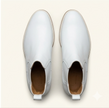 The Tivoli Chelsea Boots - White Leather Chelsea Boots for men