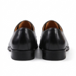The Casoria Derby Lace ups - Handcrafted Dark Brown Textured Leather Derby Shoes for Me