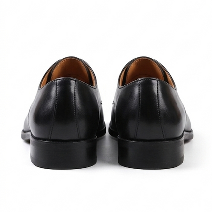 The Casoria Derby Lace ups - Handcrafted Dark Brown Textured Leather Derby Shoes for Me