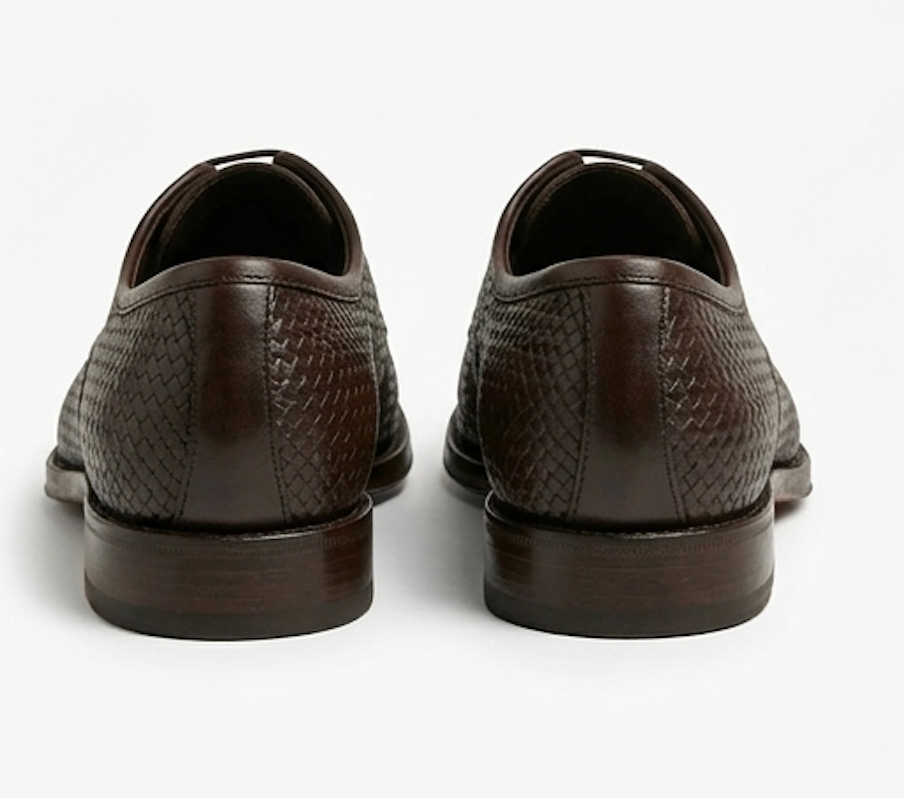 The Treviso Derby Lace ups - Handcrafted Navy Blue Leather Derby Shoes for Men