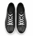The Lecce Sneakers - Handcrafted Black Leather Sneakers for Men