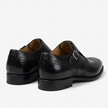 The Modena Single Monk Straps - Handcrafted Dark Brown Leather Single Monk Strap shoes for men