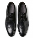 The Apulia Derby Lace ups - Handcrafted Burnished Tan Leather & Suede Wingtip Derbys for Men