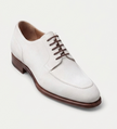 The Modica Derby - Handcrafted Brown Suede Leather Split-Toe Derby for men