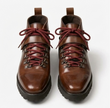 The Novara Lace ups Boots - Handcrafted Brown Leather Urban Boots for men