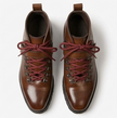 The Novara Lace ups Boots - Handcrafted Brown Leather Urban Boots for men