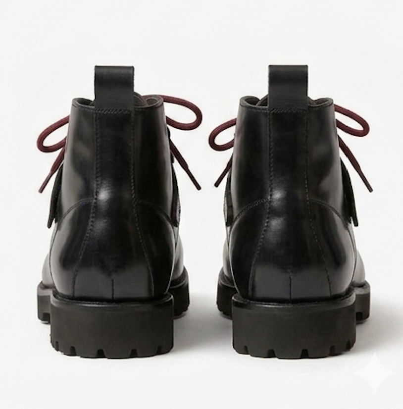 The Novara Lace ups Boots - Handcrafted Brown Leather Urban Boots for men