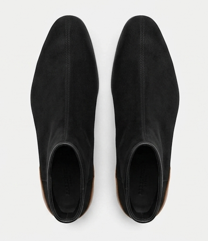 The Grosseto Chelsea Boots - Handcrafted Dark Brown Braided Leather Chukka Boots for Men