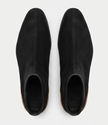 The Grosseto Chelsea Boots - Handcrafted Dark Brown Braided Leather Chukka Boots for Men