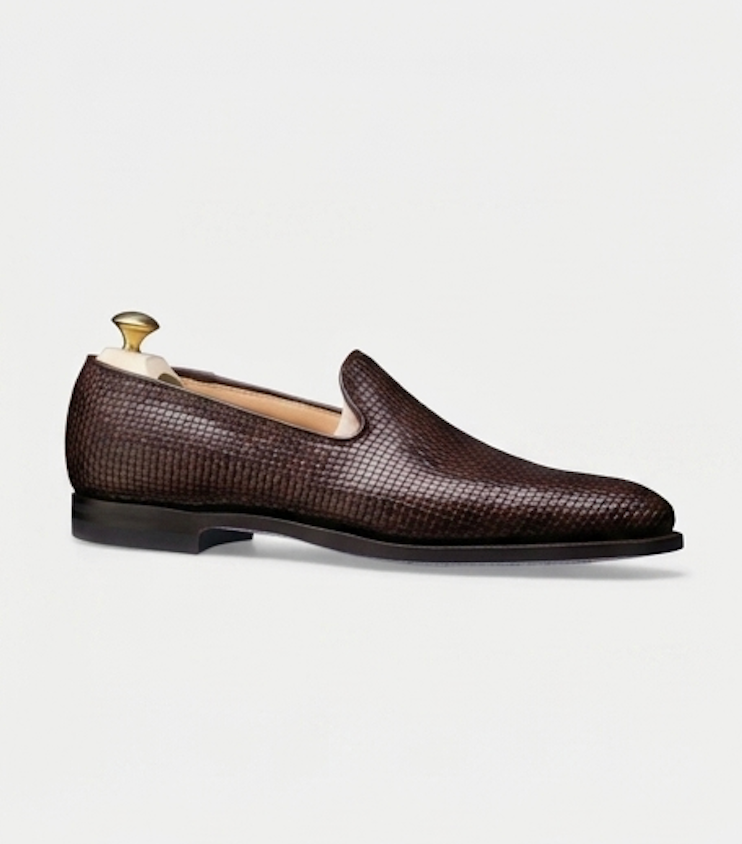 The Pistonia Loafers - Nay blue Hand-Woven Leather Loafers