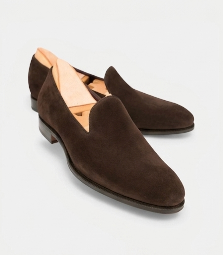 The Ardea Loafers - Handcrafted Black Suede Leather Loafers for Men