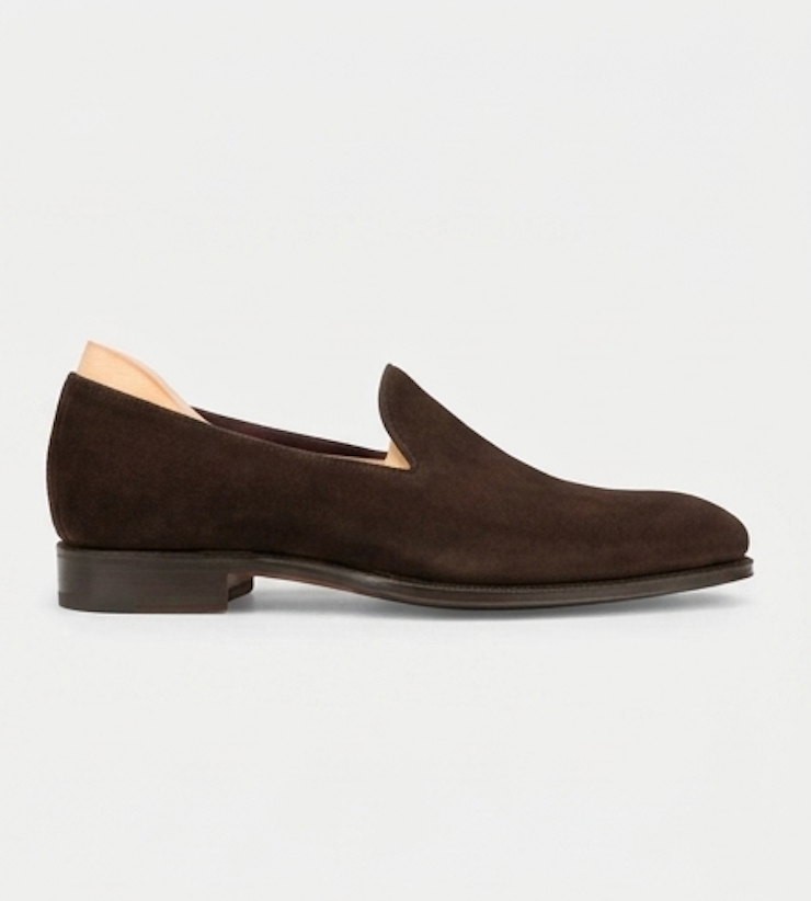 The Ardea Loafers - Handcrafted Black Suede Leather Loafers for Men