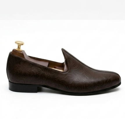 The Veneto Mojri - Brown Leather traditional loafers for men