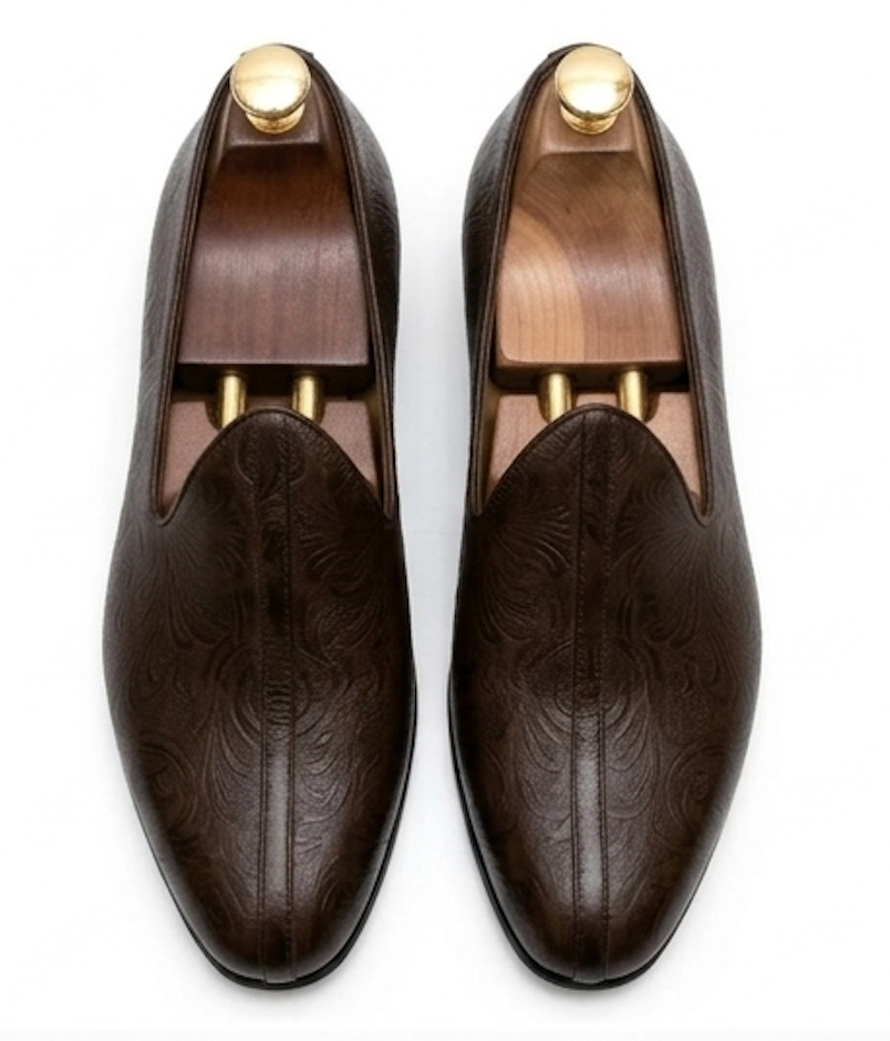 The Veneto Mojri - Brown Leather traditional loafers for men