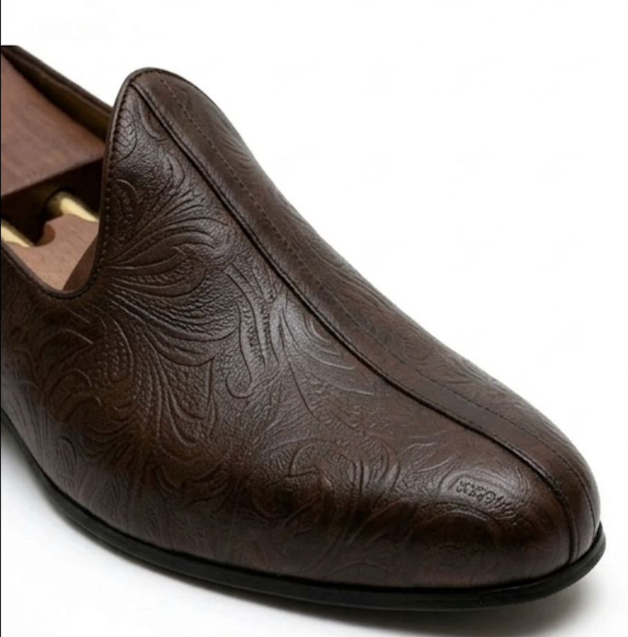 The Veneto Mojri - Brown Leather traditional loafers for men